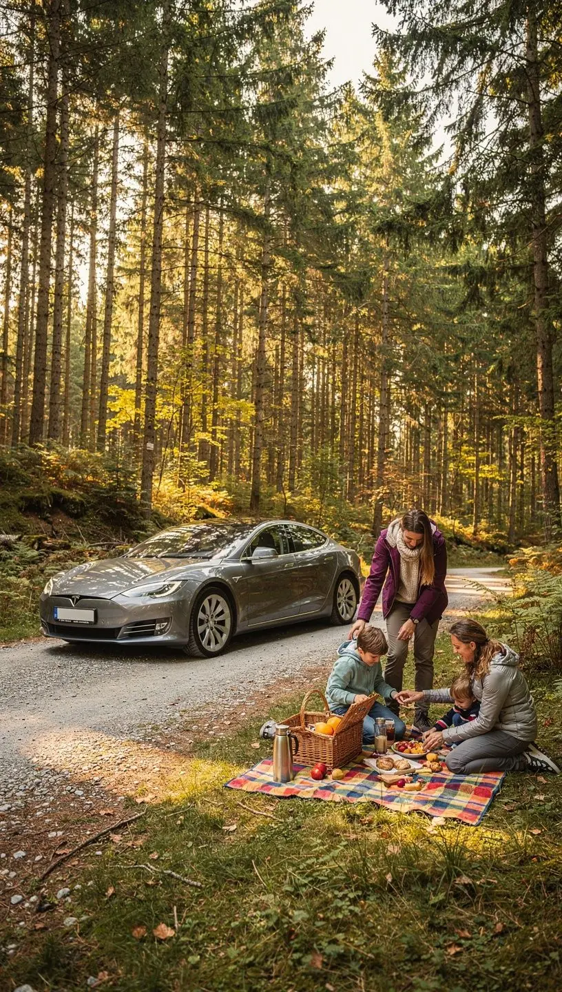 Pohľad na malebné slovenskej krajiny z okna prechádzajúceho auta.